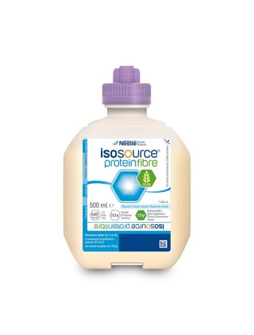 Isosource protein fibra vaniglia alimento ipercalorico 500 g