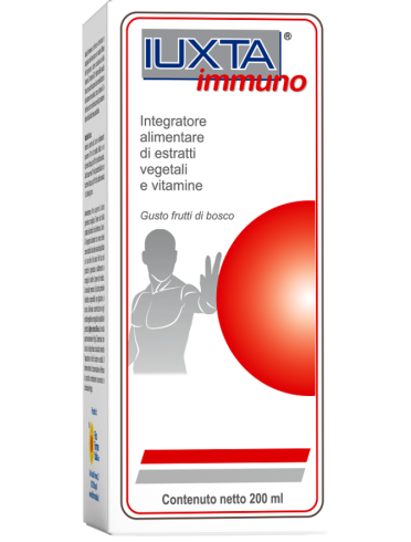 Iuxta immuno - integratore difese immunitarie - sciroppo 200 ml