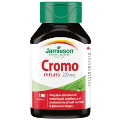 Jamieson Cromo Chelato Integratore Benessere Cardiovascolare 100 Compresse