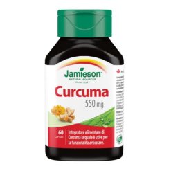 Jamieson Curcuma 550 mg Integratore Benessere Articolare 60 Capsule