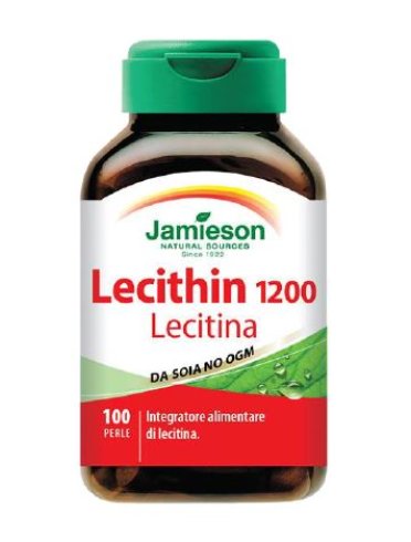 Jamieson lecithin 1200 integratore di lecitina di soia 100 capsule