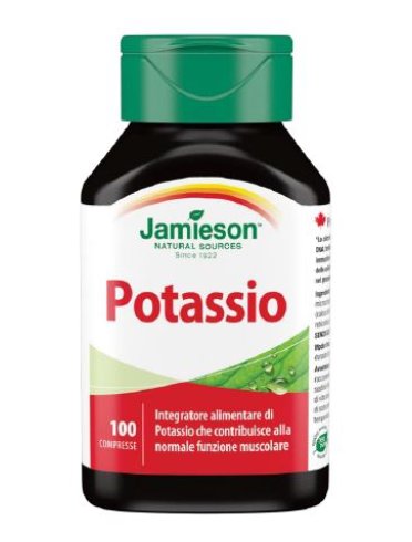 Jamieson potassio integratore funzione muscolare 100 compresse