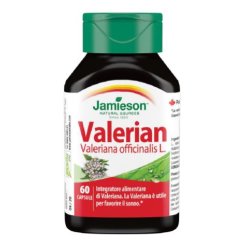 Jamieson Valerian Integratore per Favorire il Sonno 60 Capsule