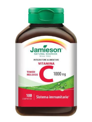 Jamieson vitamina c 1000 mg integratore rilascio prolungato 100 compresse