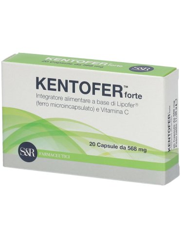 Kentofer forte - integratore di ferro e vitamina c - 20 capsule