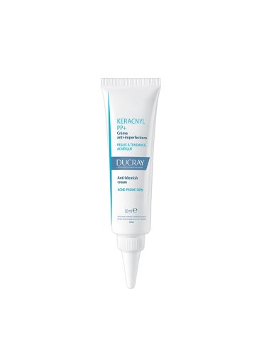 Ducray keracnyl pp+ - crema viso anti-imperfezioni - 30 ml