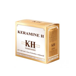 Keramine H Fascia Bianca - Fiale Rinforzanti per Tutti i Tipi di Capelli - 10 Fiale x 10 ml