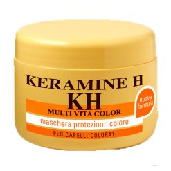 Keramine H Multi Vita Color - Maschera Capelli Ristrutturante Protezione Colore - 250 ml