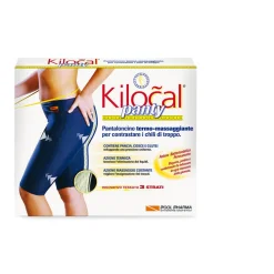 Kilocal Panty Pantaloncino Anticellulite Colore Blu XXL