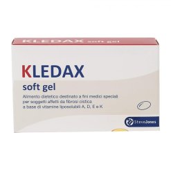 Kledax Soft Gel - Alimento Dietetico per Soggetti Affetti da Fibrosi Cistica - 30 Capsule