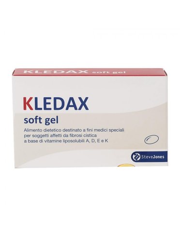 Kledax soft gel - alimento dietetico per soggetti affetti da fibrosi cistica - 30 capsule