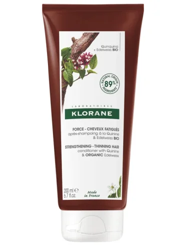 Klorane - balsamo dopo shampoo alla chinina e stella alpina bio - 200 ml Klorane - balsamo dopo shampoo alla chinina e stella alpina bio - 200 ml