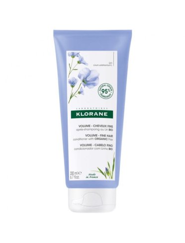 Klorane - balsamo dopo shampoo al lino - 200 ml
