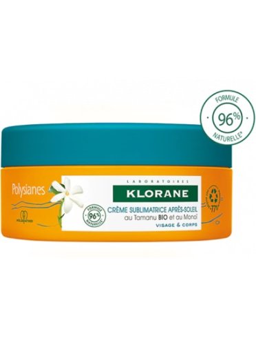 Klorane polysianes - crema doposole viso e corpo - 200 ml