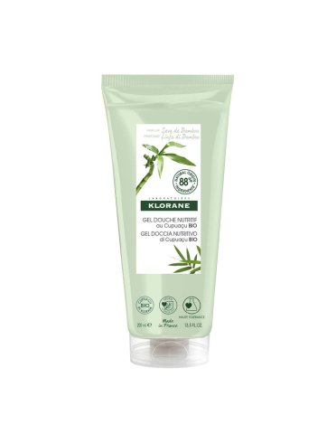 Klorane - gel doccia detergente linfa di bamboo - 200 ml