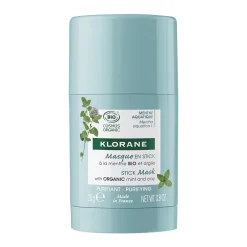 Klorane Maschera Stick Viso Purificante alla Menta Acquatica 25 g