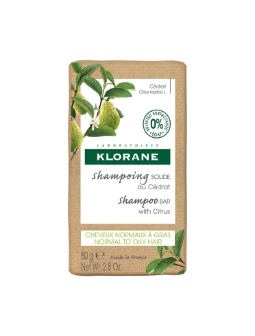 Klorane shampoo solido al cedro 80 g