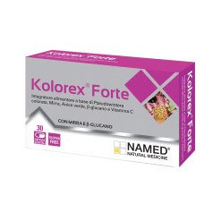 Named Kolorex Forte - Integratore per il Trattamento della Candida - 30 Capsule