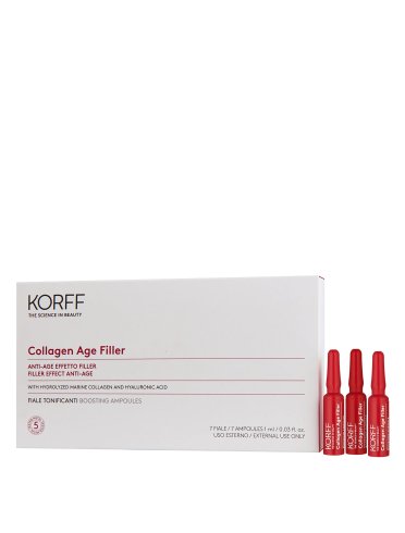 Korff collagen regimen - trattamento anti-età tonificante - 7 fiale x 1 ml