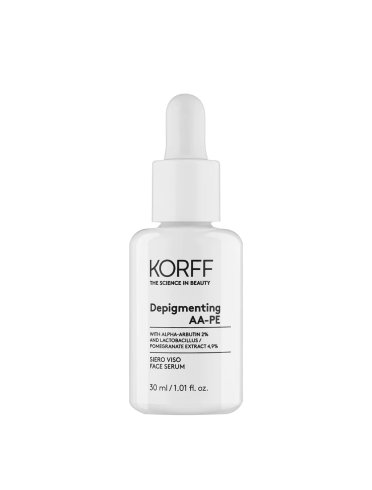 Korff depigmenting aa-pe - siero viso trattamento urto per iperpigmentazione - 30 ml