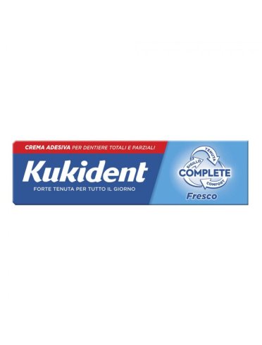 Kukident complete fresco - crema adesiva per protesi dentarie - 40 g 