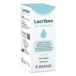 Lacriben Collirio Idrante per Occhi Stanchi 10 ml