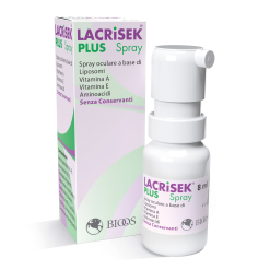 Lacrisek Plus Spray - Collirio Spray Lubrificante Senza Conservanti - 8 ml