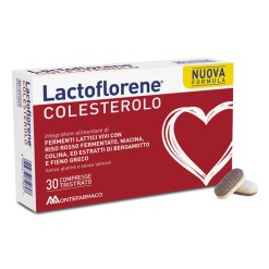 Lactoflorene Colesterolo - Integratore per Controllo del Colesterolo con Fermenti Lattici - 30 Compresse