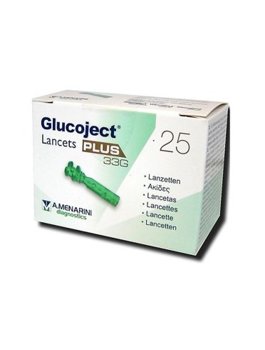 Lancette pungidito glucojet plus gauge 33 25 pezzi