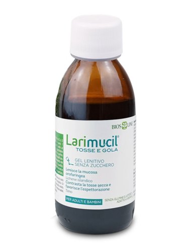 Larimucil tosse e gola - sciroppo lenitivo per tosse secca - 120 ml