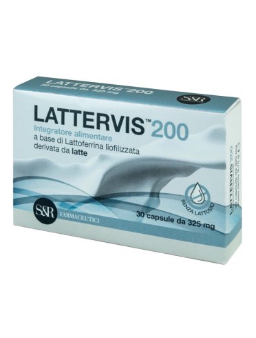 Lattervis 200 - integratore di lattoferrina - 30 capsule