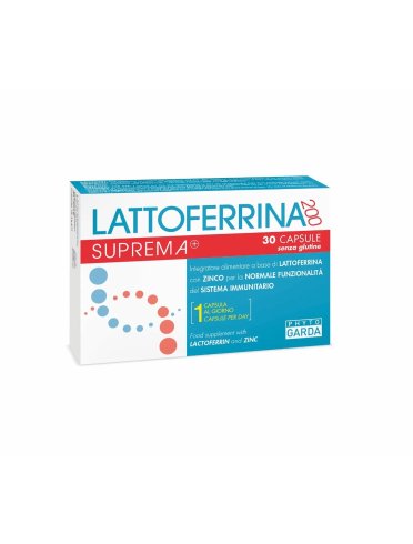 Lattoferrina 200 suprema - integratore sistema immunitario - 30 capsule