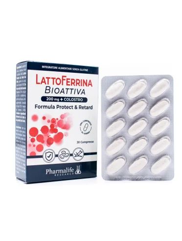 Lattoferrina bioattiva - integratore per difese immunitarie - 30 compresse Lattoferrina bioattiva - integratore per difese immunitarie - 30 compresse