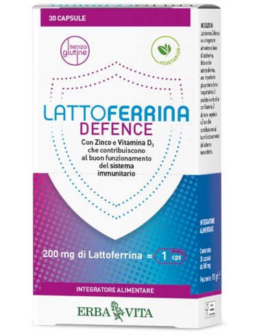 Lattoferrina defence - integratore per sistema immunitario - 30 capsule
