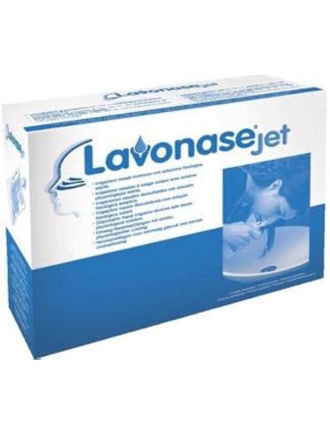 Lavonase jet irrigazione nasale con soluzione fisiologica 6 pezzi