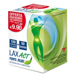 Lax Act Forte Plus Integratore Regolarità Intestinale 100 Compresse