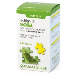 Lecitina di Soia Integratore Metabolismo dei Grassi 200 Perle