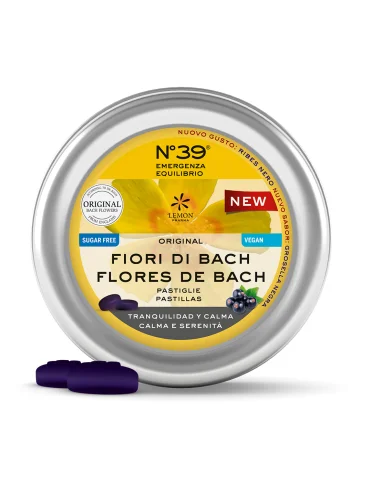 Fiori di bach 39 pastiglie emergenza al ribes nero 50 g Fiori di bach 39 pastiglie emergenza al ribes nero 50 g