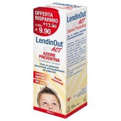 LendinOut Act Azione Preventiva Antipidocchi Spray 100 ml