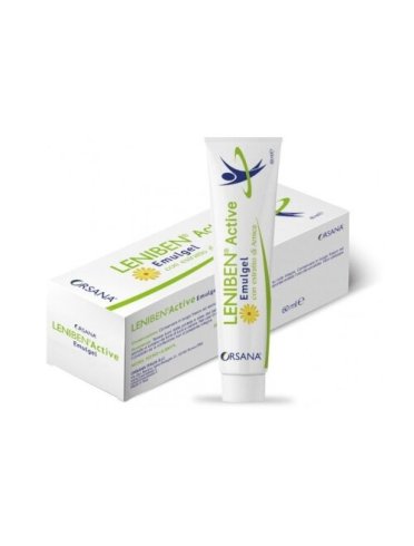 Leniben active gel cutaneo per dolori muscolari 60 ml