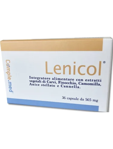 Lenicol integratore benessere intestinale 36 capsule Lenicol integratore benessere intestinale 36 capsule