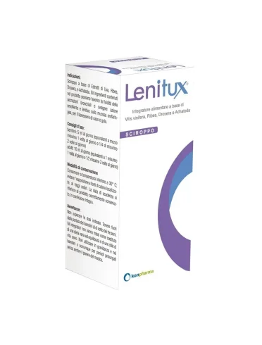 Lenitux integratore lenitivo tosse 100 ml Lenitux integratore lenitivo tosse 100 ml
