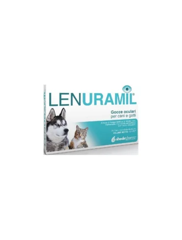 Lenuramil - collirio per cani e gatti - 20 fiale Lenuramil - collirio per cani e gatti - 20 fiale