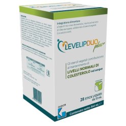 LevelipDuo Plus - Integratore per il Colesterolo - 28 Stick