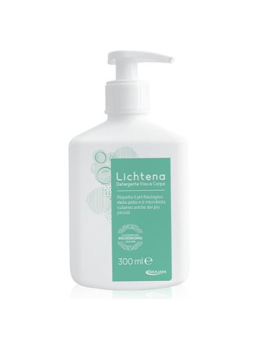 Lichtena - detergente viso e corpo idratante - 300 ml