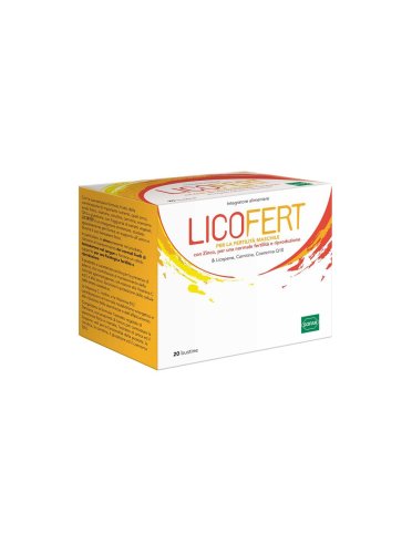 Licofert - integratore per fertilità maschile - 20 bustine