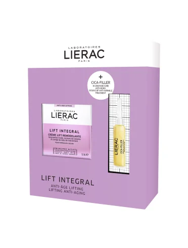 Lierac cofanetto cica filler lift - crema viso anti-età rimpolpante 50 ml + fiala 10 ml Lierac cofanetto cica filler lift - crema viso anti-età rimpolpante 50 ml + fiala 10 ml