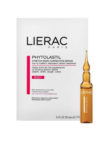 Lierac phytolastil - siero viso concentrato correzione smagliature - 20 fiale x 5 ml