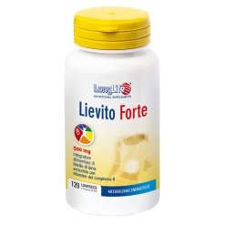 LongLife Lievito Forte - Integratore per Stanchezza e Affaticamento - 120 Tavolette