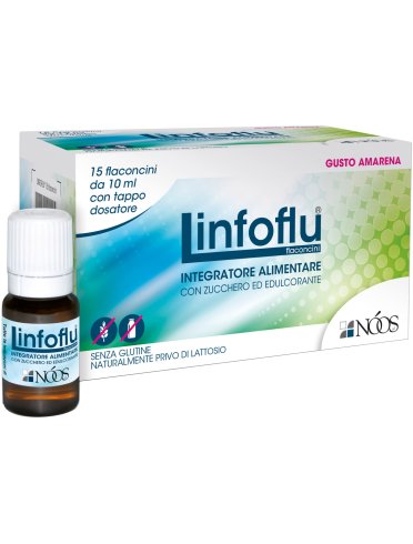 Linfoflu integratore difese immunitarie 15 flaconcini